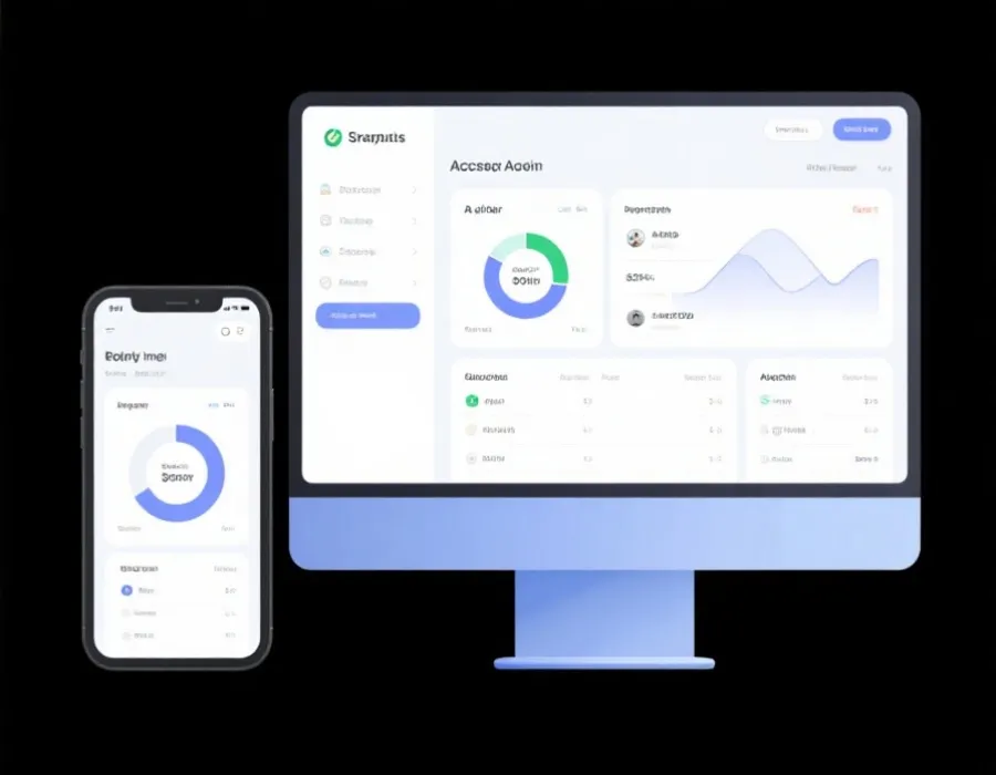多端访问说明示意图